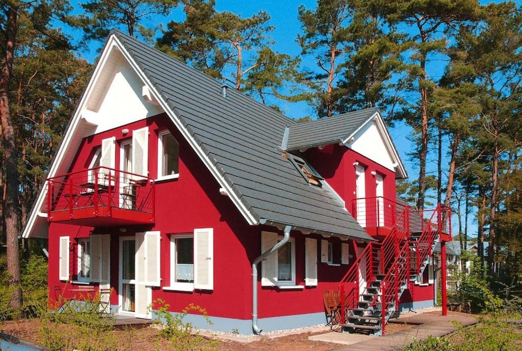 Inviting Holiday Home With Garden Trassenheide Kültér fotó